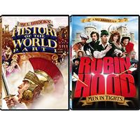 Mel Brooks Comedy Double Feature - History of the World Part 1 & Robin Hood: Men in Tights 2-DVD Bundle