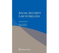 Mel Cousins Gerry Whyte Social Security Law In Ireland (Tascabile) 3