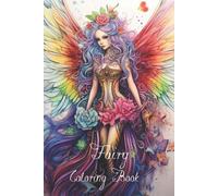 Mel Petersen Fairy Fantasy Coloring Book for Adults (Tascabile)