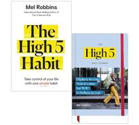 Mel Robbins 2 Books Collection Set (The High 5 Habit, The High 5 Daily Journal)