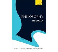 Mel Thompson Philosophy In a Week: Teach Yourself (Tascabile)