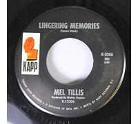 Mel Tillis - Mel Tillis 45 RPM Lingering Memories / Heart Over Mind