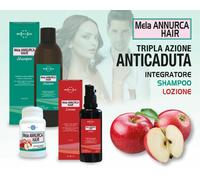 MELA ANNURCA Hair Shampoo rinforza bulbo e capelli e li protegge dalla caduta.