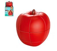 Mela Speed Cube 3D Realistico Fruit Magic Cube 1: 1 Cubo di Frutta Giocattolo Puzzle a Forma Speciale per Amanti del Cubo