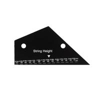 melairo Righello per Livellare I Della Chitarra Tastiera per Chitarra Acustica Strumento per Liutai Dritto Righello per L'Azione Delle Corde Righello di Misurazione