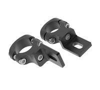 melairo Supporto Universale per Manubrio da 22 Mm, Staffa per Moto, Supporto per Faretto, Morsetto per Tubo per Cafer Chopper, TG80
