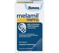 Humana Linea Bambini Sonno e Relax MelaMil Tripto Milte Integratore Gocce 30 ml
