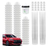 Mélange Peinture - Rigides Transparent Échelle, Sécurisé Pulvérisation Automobile, Accessoires Pistolet | Système 50 Permettent Un RemplacemePeinture Aérosol Atelier DIY Professionnel Outils