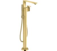 mélangeur de bain AXOR Edge à levier unique, taille main, sur pied, taille diamant, 46441990, 46441990, Colorazione: Ottica in oro lucido