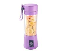 mélangeurde voyage - mélangeurà jus portable 400 ml | mélangeurde rechargeable par USB, fabricant de shake aux fruits compact pour voyage, maison, cuisine, bureau, pique-nique, camping, do