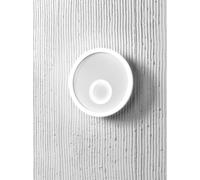 Melania plafoniera piccola led 30w moderna design tondo bianco