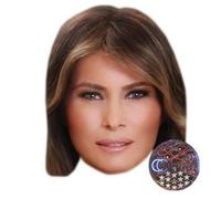 Melania Trump Maschere di persone famose, facce di cartone