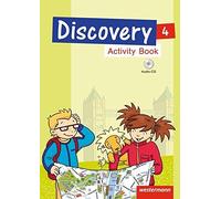 Melanie Behrend Discovery 3 - 4: Activity Book 4 mit Audio-CD (Copertina rigida)