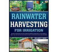 Melanie Davis Rainwater Harvesting For Irrigation (Copertina rigida)