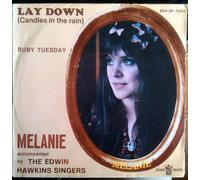 Melanie Edwin Hawkins Singers - Lay Down / Ruby Tuesday [Vinile 7 pollici - 45 Giri]