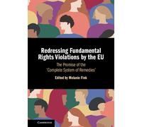 Melanie Fink Redressing Fundamental Rights Violations by the (Copertina rigida)