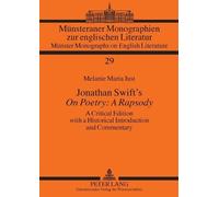 Melanie Maria Just Jonathan Swift's "On Poetry: A Rapsody" (Tascabile)