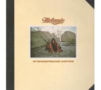 MELANIE - STONEGROUND WORDS LP UK NEIGHBOURHOOD 1972 10 TRACK IN FOLD OUT GATEFOLD SLEEVE WITH INNER WITH BOOKLET BUT HAS SMALL MARK ON FRONT OF SLEEVE (NHTC251)