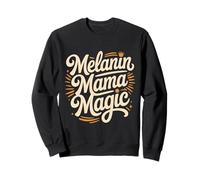 Melanin Mama Magic Crown e Sparkle Style Felpa