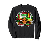Melanin Queens Sista Black History Juneteenth Donna Regina Felpa