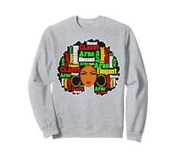 Melanin Queens Sista Ragazza Nera Magia Regina Africana Americana Felpa