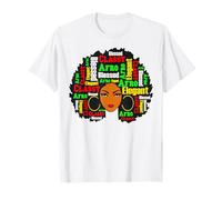 Melanin Queens Sista Ragazza Nera Magia Regina Africana Americana Maglietta
