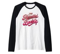 Melanina Afrocentrica Melanina Baddie Black Queen Melanina Maglia con Maniche Raglan