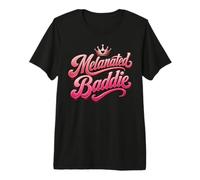 Melanina Afrocentrica Melanina Baddie Black Queen Melanina Maglietta Premium