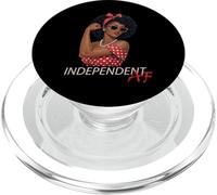 Melanina Afrocentrica Ragazza Pin Up Nera AF Indipendente PopSockets PopGrip per MagSafe