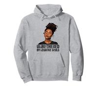 Melanina Unbothered Black Woman Locs Cool Black History Month Felpa con Cappuccio