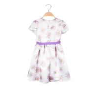 Melany Rose Abito elegante a maniche corte da bambina con stampa fiori