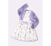 Melany Rose Abito elegante smanicato da bambina stampa fiori