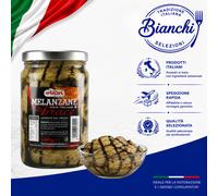Melanzane Grigliate Alla Brace Ortocori 1,5 Kg Antipasto Gourmet Italiano