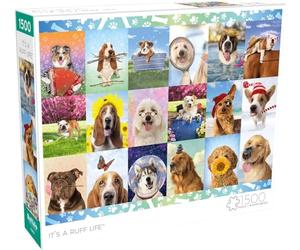 MELARQT Buffalo Games - It's a Ruff Life - Puzzle da 1500 pezzi
