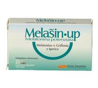 Melasin-Up Melatonica potenziata equilibrio del sonno e benessere mentale 20 compresse