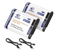 melasta per Petzl Batteria Ricaricabile Core 3,7V 1000mAh | Batteria Compatibile con Petzl E99ACA, TIKKINA, TIKKID, Tikka, ZIPKA, ACTIK, ACTIK Core, TACTIKKA, IKO