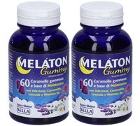 Melaton Gummy Carmelle Gommose con Melatonina 2x132 g Caramelle