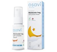 Melatonin with Passion Flower Oral Spray, 1mg (Cherry) - 25 ml.