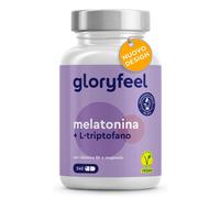Melatonina 0,5mg + L-Triptofano 250 mg Complex, 240 Capsule, Scorta di 4 Mesi, I