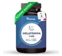 Melatonina - 1mg - Compresse Odispersibili - Sonno e Jet Lag - 6 Mesi