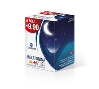 Melatonina Act + 3 Complex, Integratore Alimentare, 120 Compresse