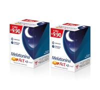 Melatonina Act + 3 Complex, Integratore Alimentare, 2x120 Compresse
