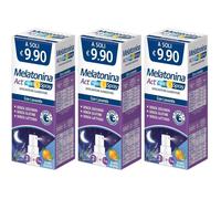 Melatonina Act Forte Spray 3x15 ml Spray