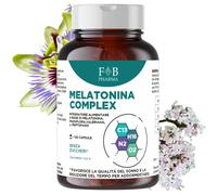 Melatonina Complex 120 Capsule Melatonina 1 mg per Ridurre il Tempo di