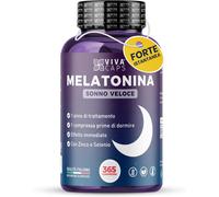 Melatonina per Dormire 1Mg Alto Dosaggio 365 Micro Compresse per 1 Anno, Melaton