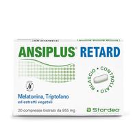 Melatonina Per Dormire Retard - Valeriana E Triptofano - 20 Cpr STARDEA | Melatonina A Rilascio Prolungato Con Giuggiolo E Vitamine B - Addormentamento E Risvegli Notturni