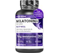 Melatonina Vitastrong Complex 365 Micro-Compresse, Melatonina 1Mg Con Camomilla,