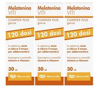 Melatonina Viti Complex Plus Gocce 3x30 ml Gocce orali