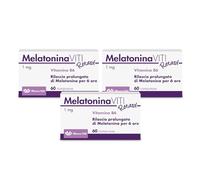 Melatonina Viti Retard - Integratore per il Sonno, 3x60 Compresse, con Melatonina e Vitamina B6, Aiuta a Dormire, Migliora la Qualità del Sonno