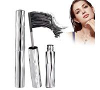 Melbob Mascara, Length & Curl Mascara Set, 2025 New Waterproof Black Washable Metal Mascaras, Steel Pipe Eyelash Primer (2pcs)